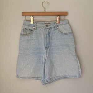Northwest Blue Vintage 90s Women's Light Denim Shorts
